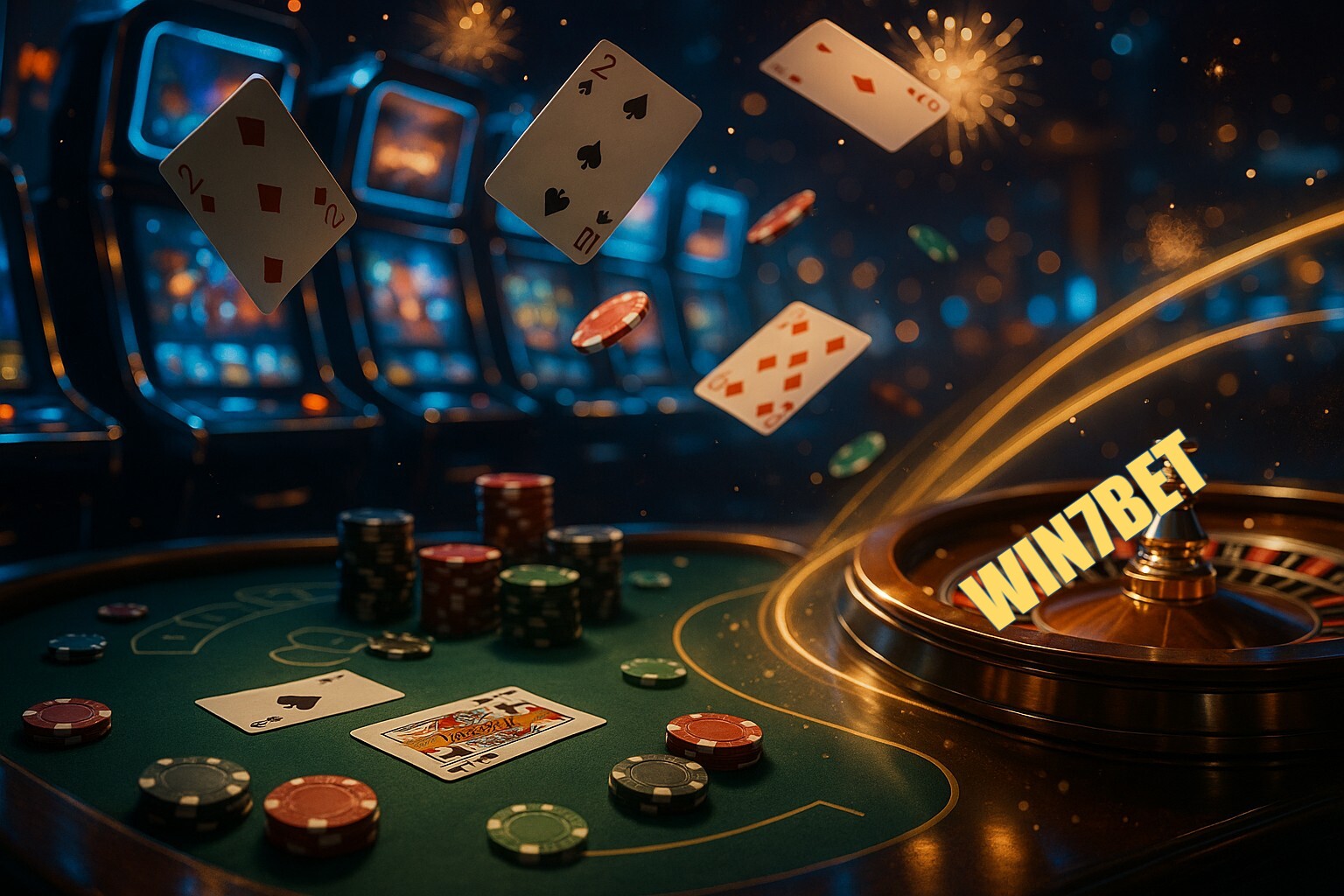 Jogos emocionantes no WIN7BET
